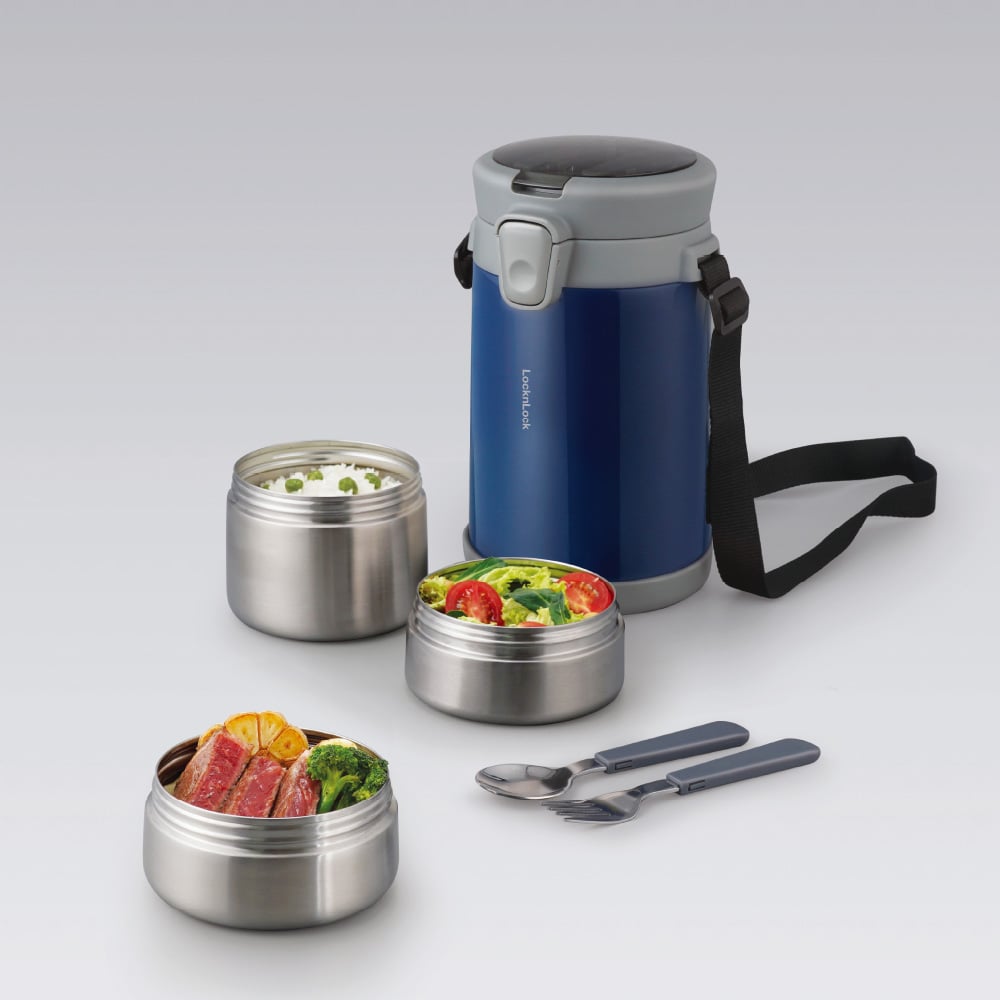 Bộ hộp cơm giữ nhiệt Easy carry 2.0L, , large image number 1